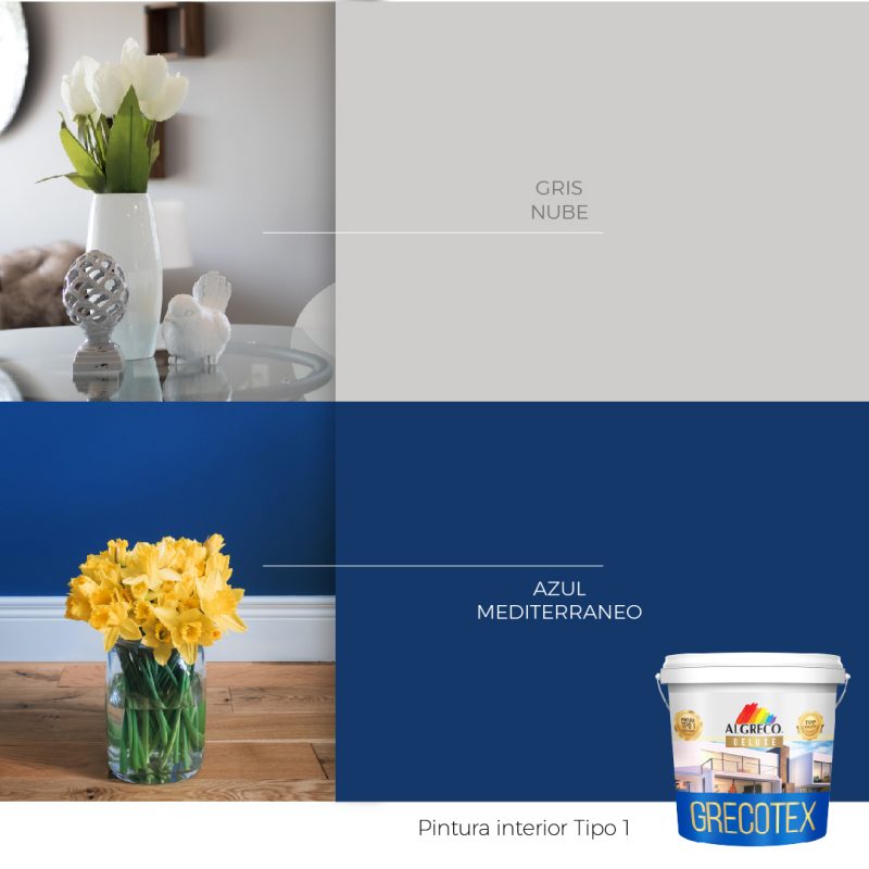 Grecotex azul-gris